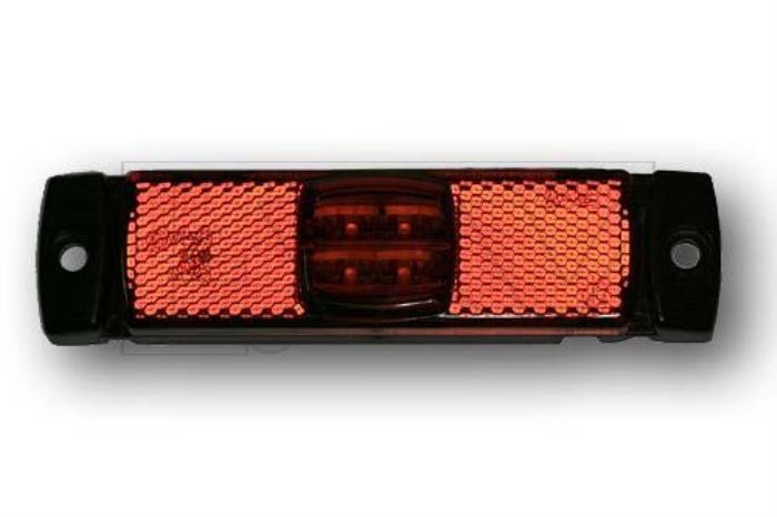 Obrázek zboží světlo poziční LED 12+24V červená