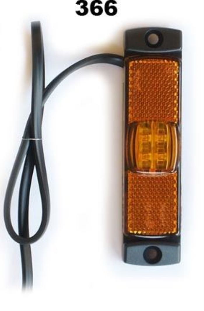 Obrázek zboží světlo poziční LED 12+24V oranžové