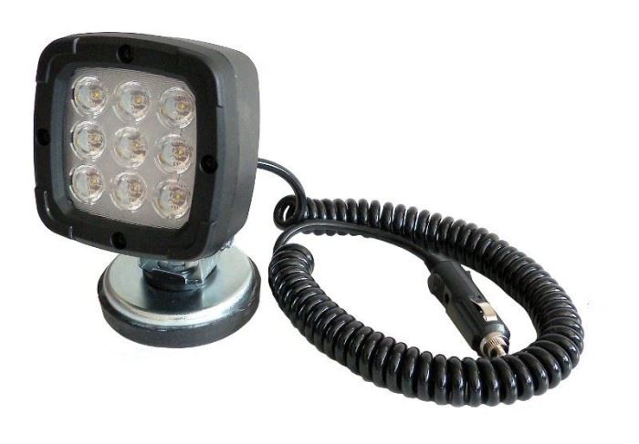 světlo pracovní FT-036 LED diodová, 12-50 V s magnetem a kabelem 3m.