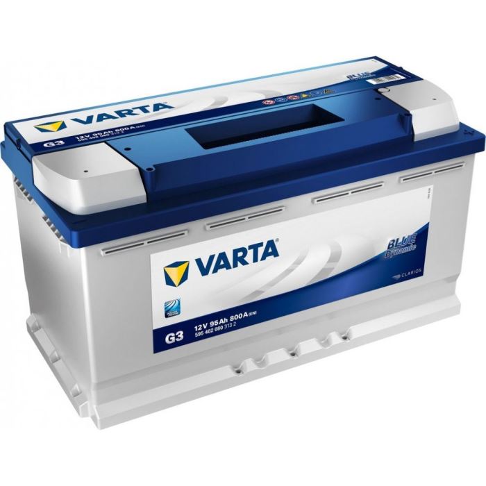 autobaterie Varta 12V 95Ah BLUE dynamic 190x353x175