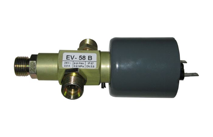 Obrázek zboží ventil elektromagnet.EV-58B  24V konekt. Liaz
